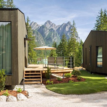 Skyview Chalets Am Camping Toblacher See Ngoại thất bức ảnh