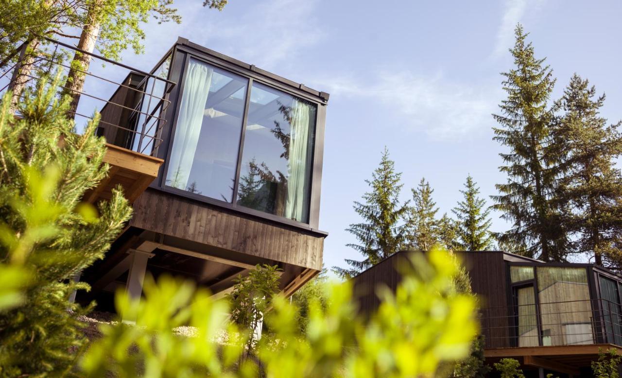 Skyview Chalets Am Camping Toblacher See Ngoại thất bức ảnh