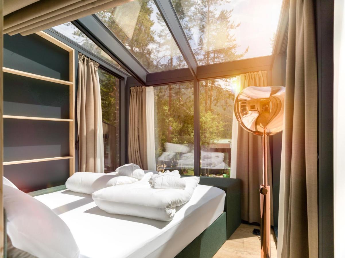 Skyview Chalets Am Camping Toblacher See Ngoại thất bức ảnh