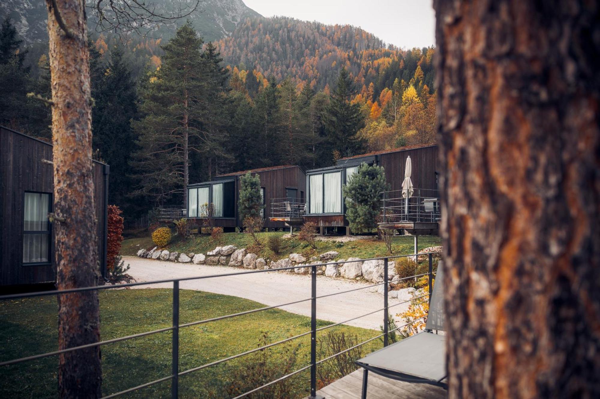 Skyview Chalets Am Camping Toblacher See Ngoại thất bức ảnh