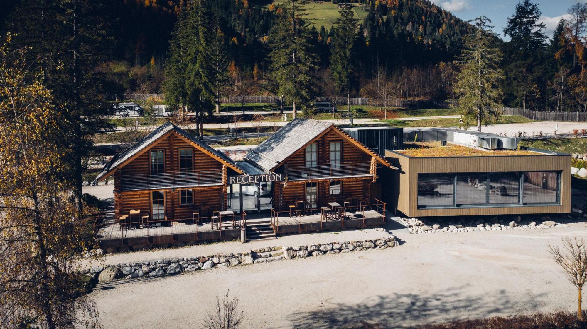 Skyview Chalets Am Camping Toblacher See Ngoại thất bức ảnh